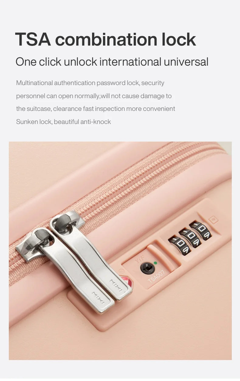 Mixi Compact 14-inch carry-on luggage