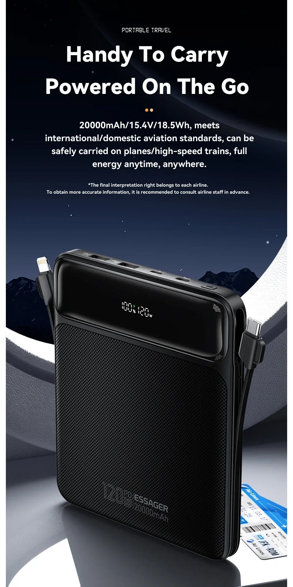 Essager 100W Power Bank - ShopHub