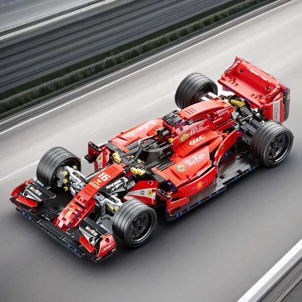 TOYLINX 1:10 MOC Formula Sports Car Building Blocks! - ShopHub