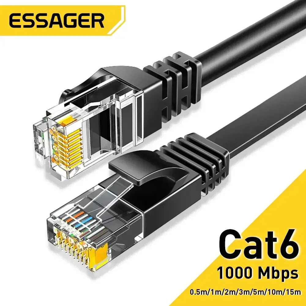 Essager Ethernet Cable Cat6, a high-performance 10m UTP cable - ShopHub