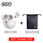 QCY CT06 Open Ear Wireless Earbuds with 4-Mic Calls and Bass Boost - Bluetooth 6.0 Clip-On Sports Headphones with 35 Hours Playtime - ShopHub