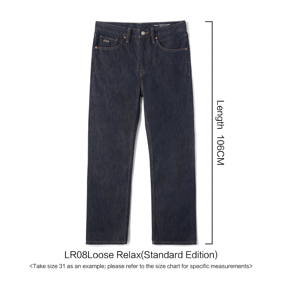 SIMWOOD 2026 Autumn New Loose Relax 13.5oz Heavyweight Washed Vintage Jeans Men Denim Pants Retro  Streetwear