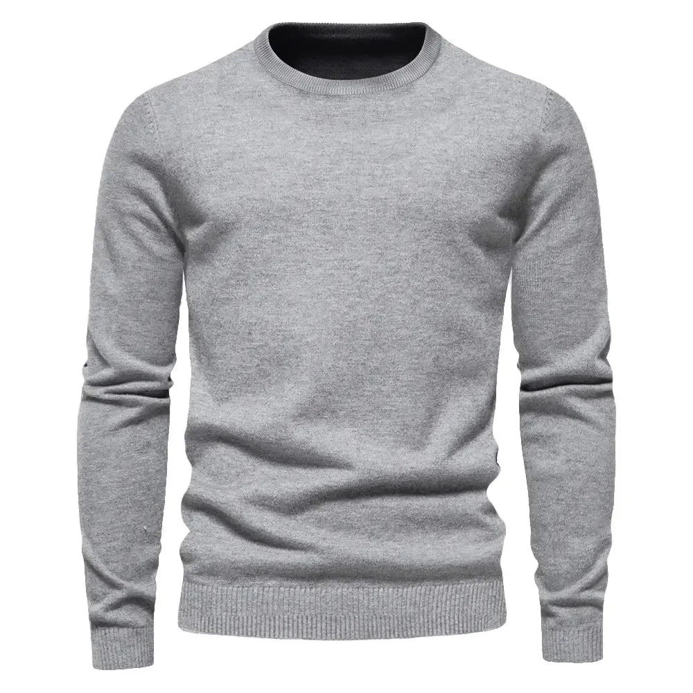 AIOPESON O-Neck Pullover Men's Sweaters - ShopHub