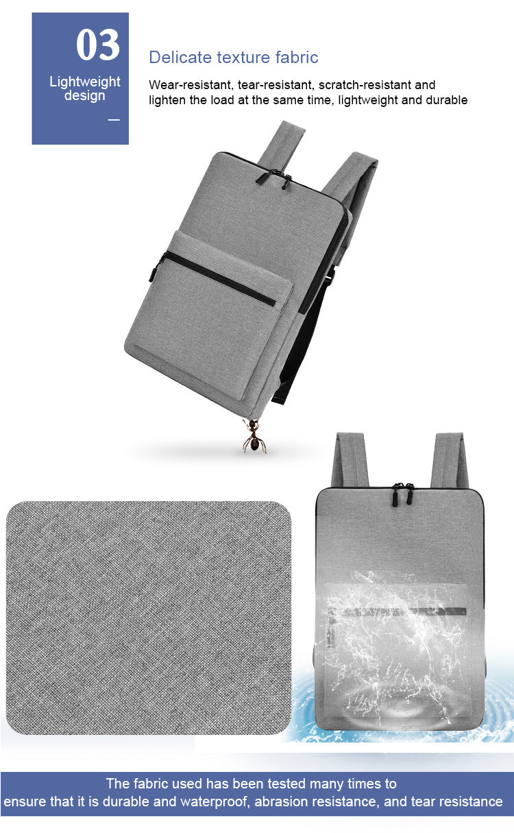 DIENQI Ultra-thin Laptop Backpack