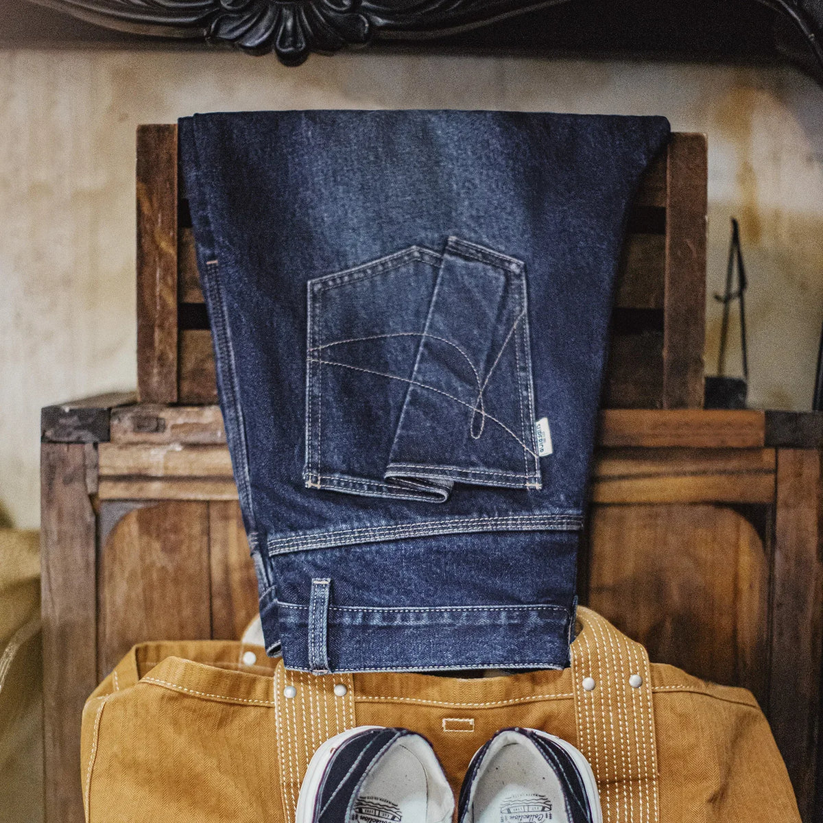 Maden 13.9oz Vintage Baggy Jeans