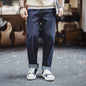 Maden Men's 100% Cotton Vintage Selvedge Raw Denim Jeans