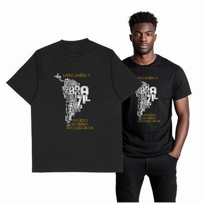 COOLMIND X0044 Latin Spirit Graphic Cotton Tee