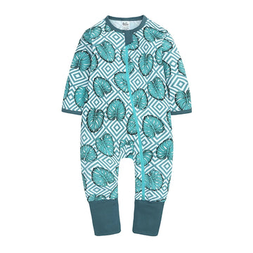 Kids Tales Everyday Wonder Cotton-Stretch Zip Baby Romper