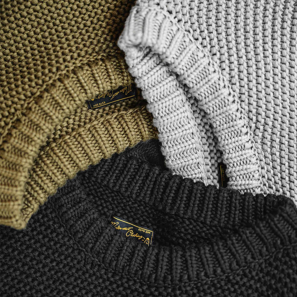 MADEN Heavyweight Crew-Neck Sweater