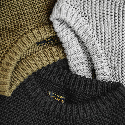 MADEN Heavyweight Crew-Neck Sweater