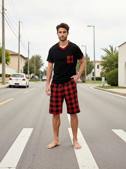 Mens Plaid Pajama Sets - Your Perfect Blend of Comfort and Style