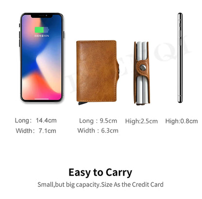 Antitheft Rfid Credit Card Holder Wallets