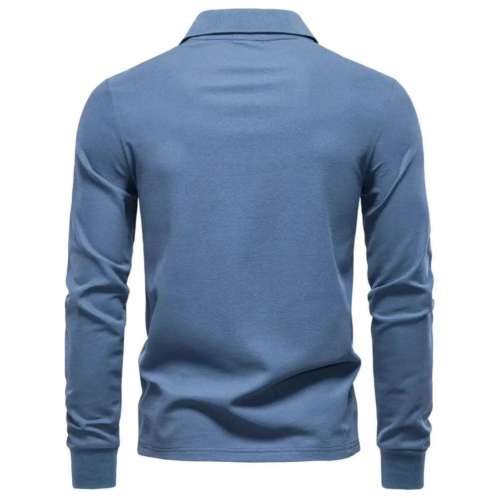 AIOPESON Business Casual Polo Shirts - ShopHub