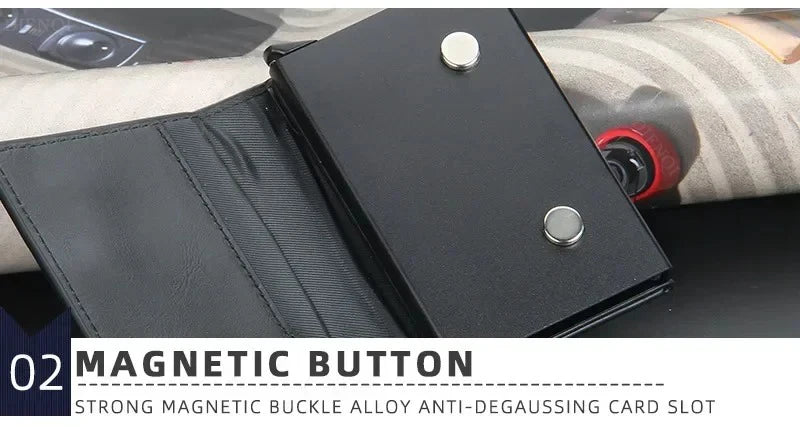 Pop Up Credit Card Holder Wallets