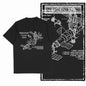 COOLMIND Z1149 Space Station Graphic Cotton Tee