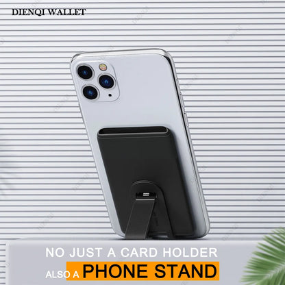 DIENQI Silicone Phone Card Holder For Iphone & Samsung