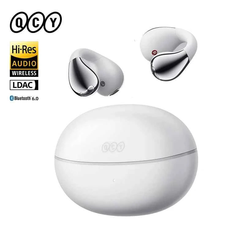 QCY C30S Open Ear Bluetooth Headphones with LDAC Wireless Technology and 40H Playtime