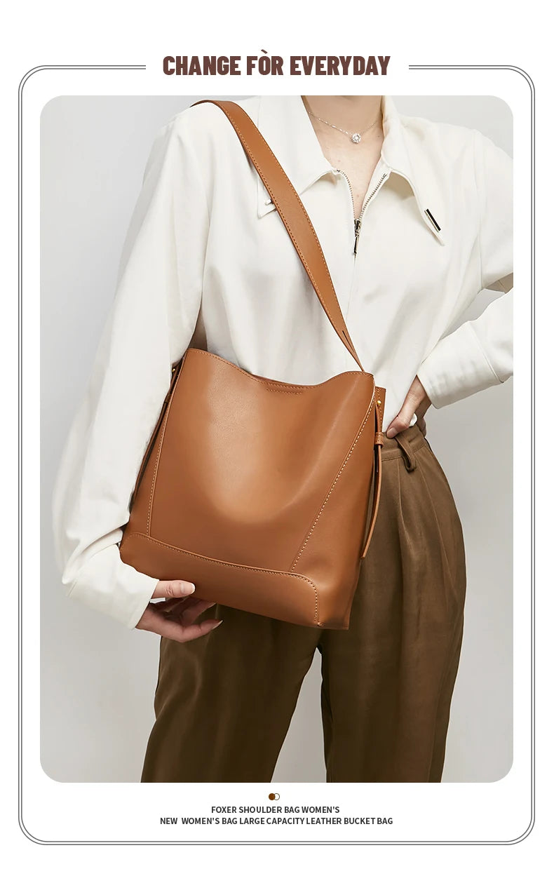 FOXER Ladies Hobo Bucket Bag