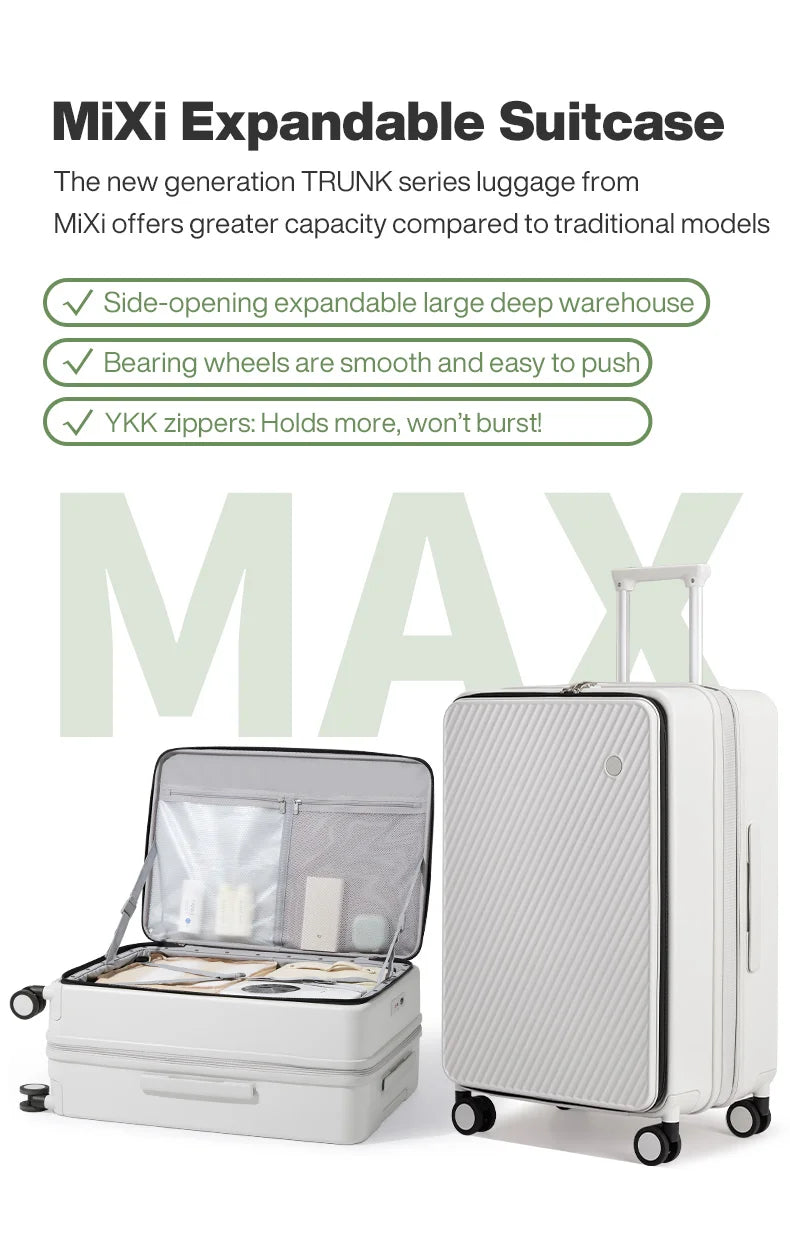 Mixi Expandable Carry On Luggage