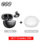 QCY CT06 Open Ear Wireless Earbuds with 4-Mic Calls and Bass Boost - Bluetooth 6.0 Clip-On Sports Headphones with 35 Hours Playtime - ShopHub