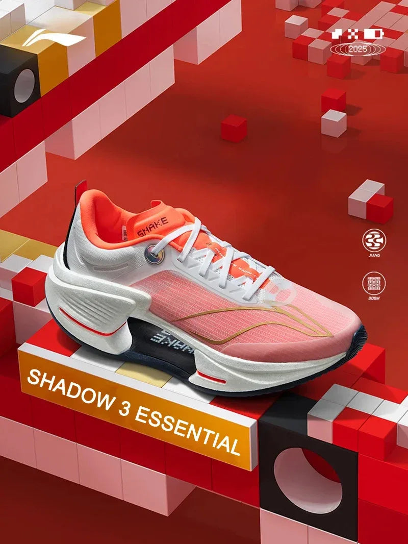 Li-Ning Men's SHADOW 3 ESSENTIAL Running Shoes - ShopHub