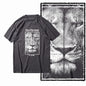 COOLMIND MAV Lion Graphic Cotton Tee