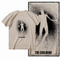 G19 Beige Cotton Men's o-neck COOLMIND  Graphic T-shirt |  Streetwear Big Size Cool men's Tee Tshirt