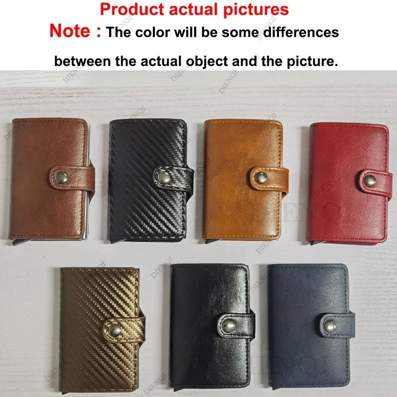 Anti Theft Credit Card Holder Men Wallets
