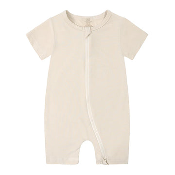 Kids Tales Little Breeze Bamboo-Blend Zip Baby Romper