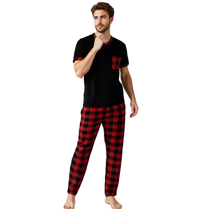 Men's Plaid Pajama Sets: Comfortable Lounge Wear for Ultimate Relaxation