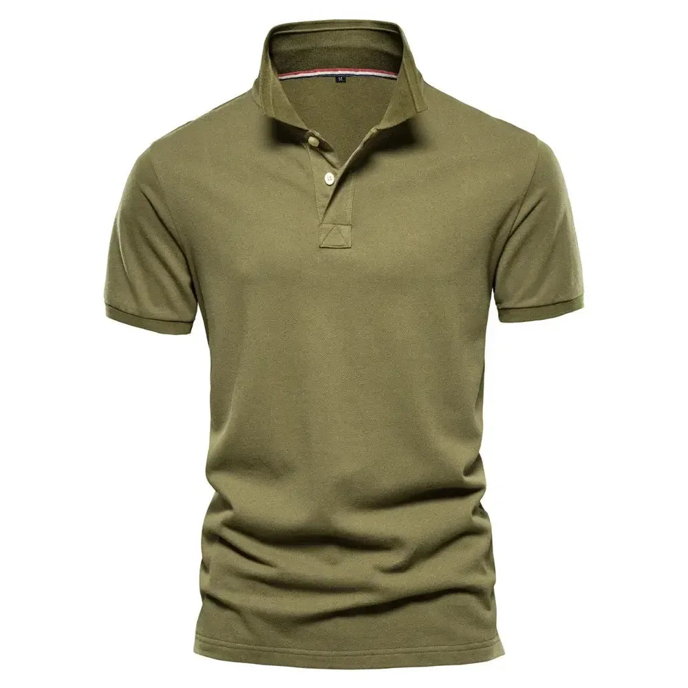 AIOPESON Men's Cotton Polos - ShopHub