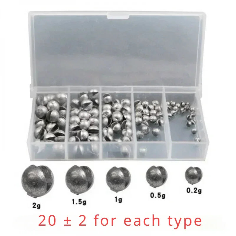 Bite Lead Fishing Accessories (100pcs) Habicare