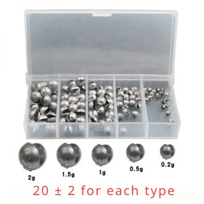 Bite Lead Fishing Accessories (100pcs) Habicare