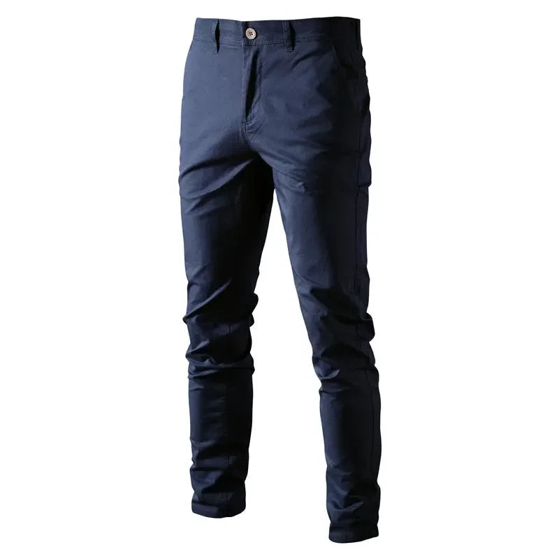 AIOPESON's Casual Cotton Men Trousers - ShopHub