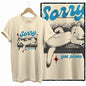 COOLMIND Beige Cat Graphic T-Shirt | Women's Relaxed Fit