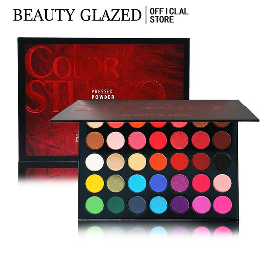 BEAUTY GLAZED Palette Eyeshadow 35 Colours