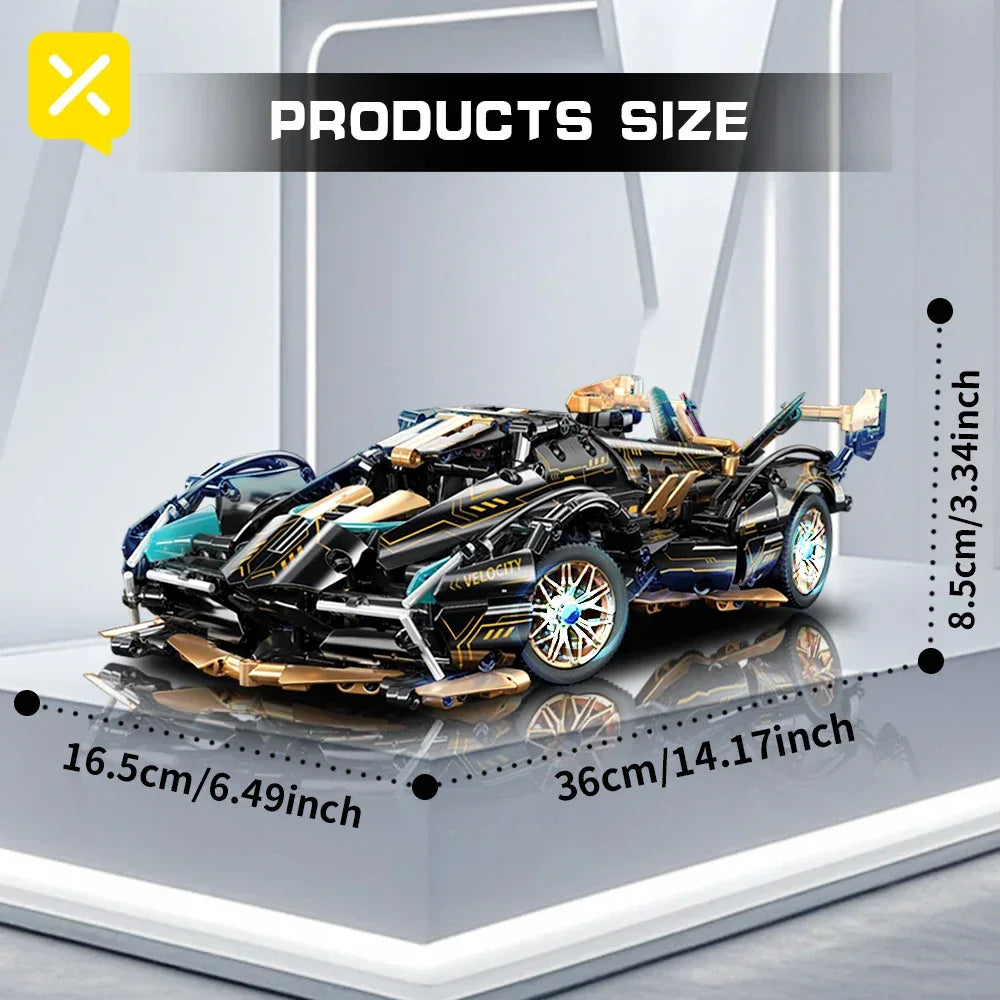 TOYLINX Supercar Building Block Toy - ShopHub