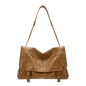 FOXER Wrinkled Genuine Leather Women's Crossbody Bag