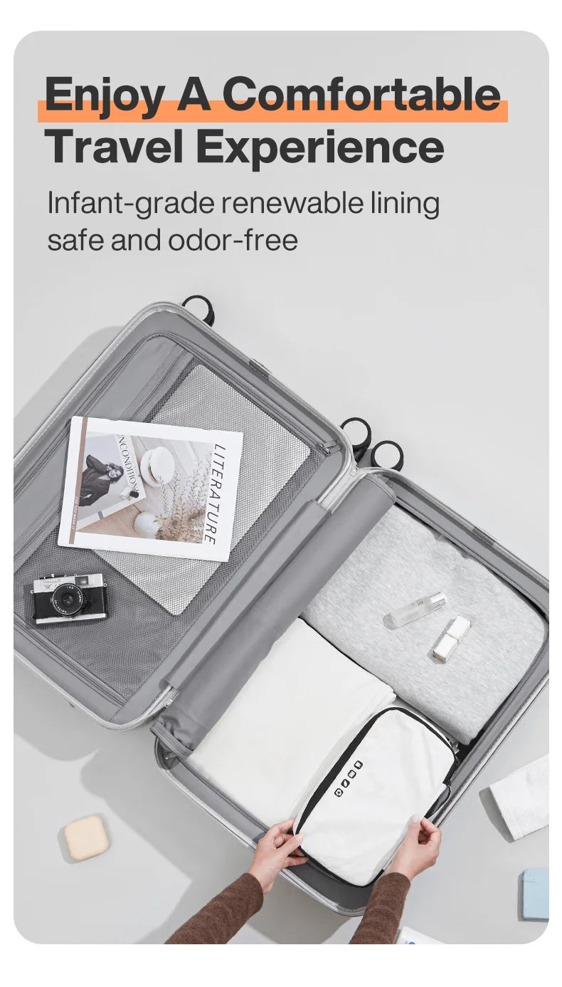 Mixi Wide Handle Travel Trolley Case