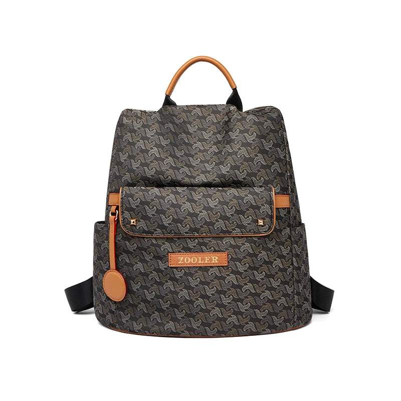 ZOOLER Nylon Embossed Backpack