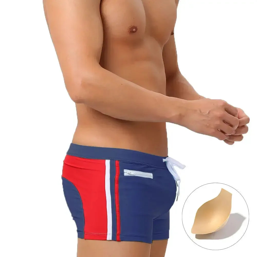 UXH Men's Push-Up Swim Trunks - ShopHub