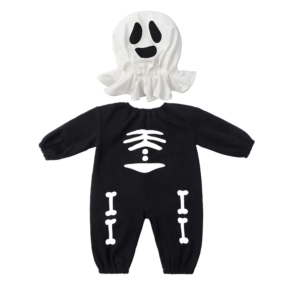 Kids Tales Little Boo Halloween Baby Romper