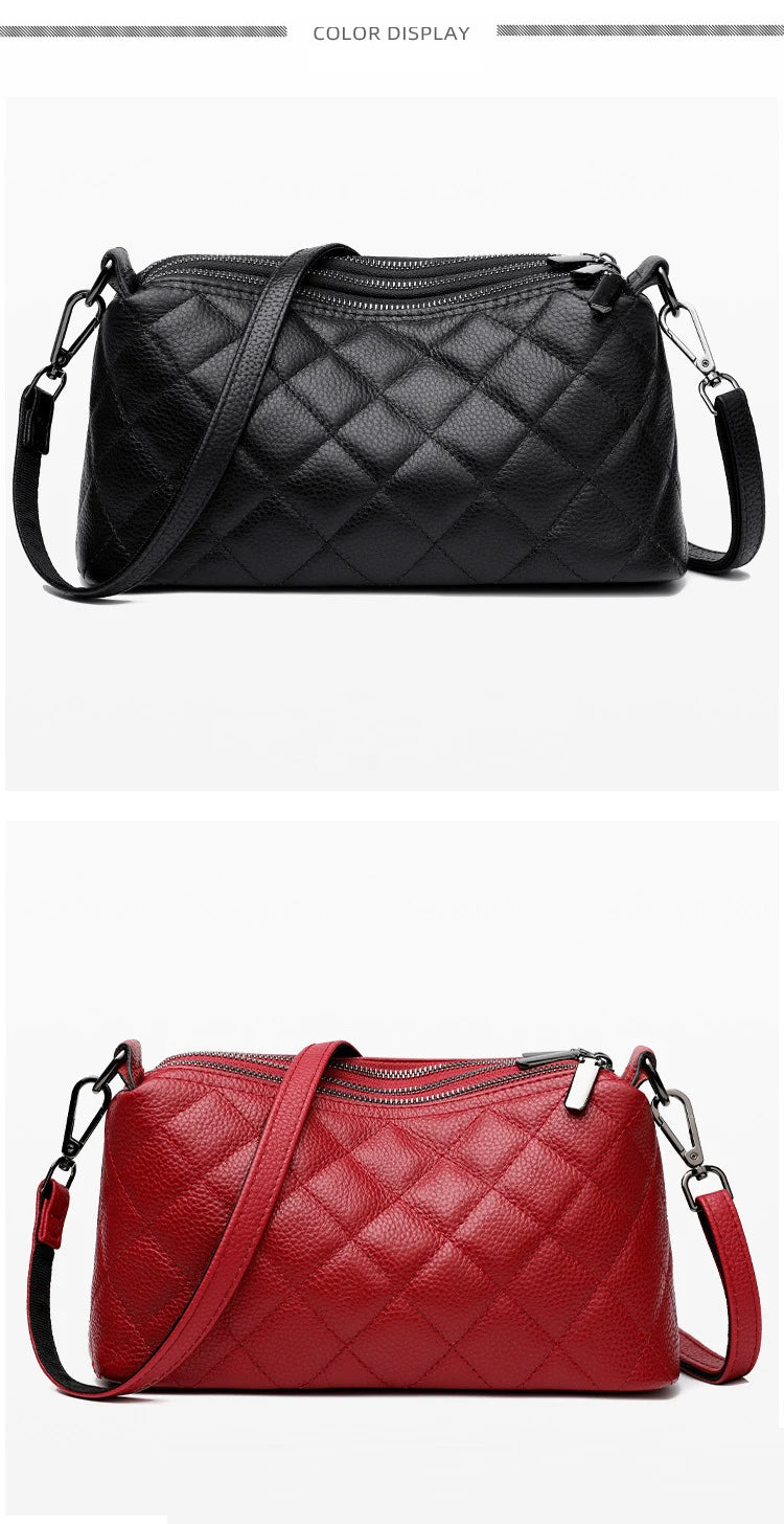 FOXER Genuine Leather Women's Shoulder Bag