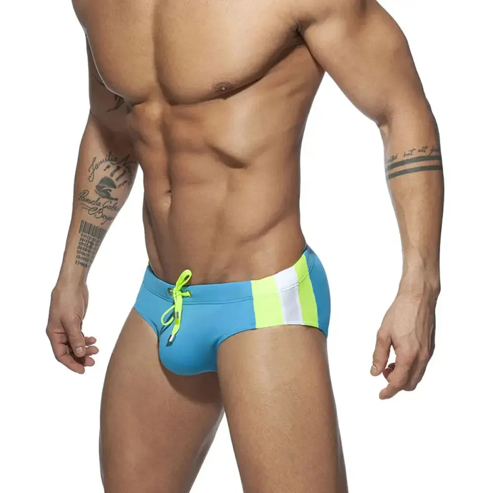 UXH Men's Low Waist Swim Briefs - ShopHub