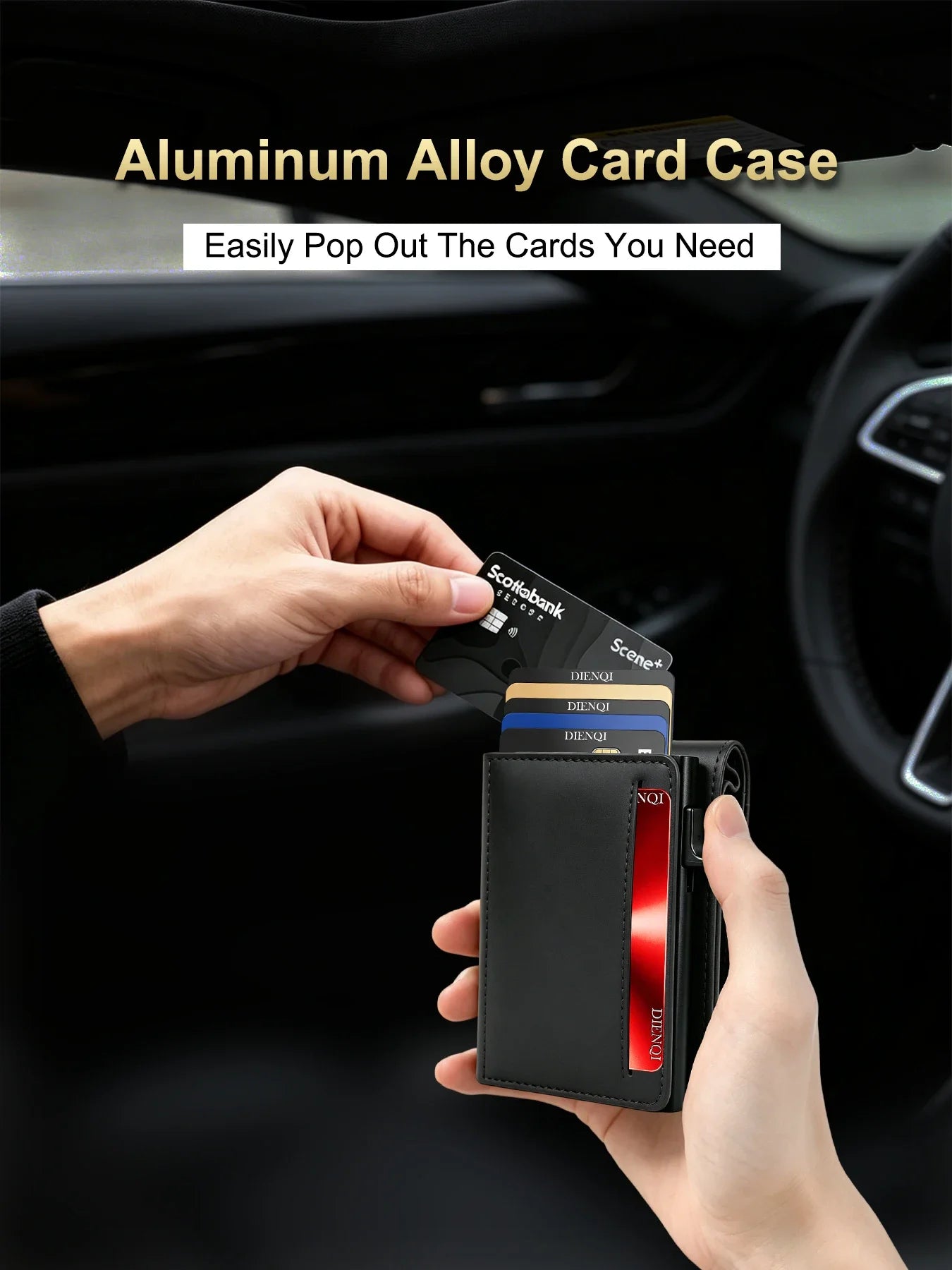 Luxury Men's RFID-blocking Wallets