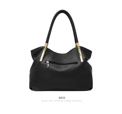 FOXER Women's Shoulder Bag — Genuine Leather Elegance for Every Day