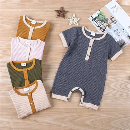 Kids Tales Summer Everyday Cotton-Stretch Baby Romper