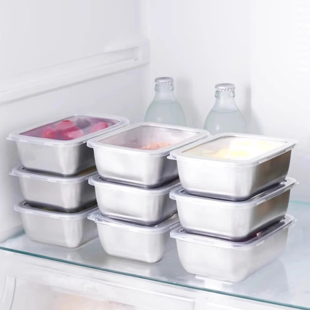 Stainless Steel Food Storage Container with Lid