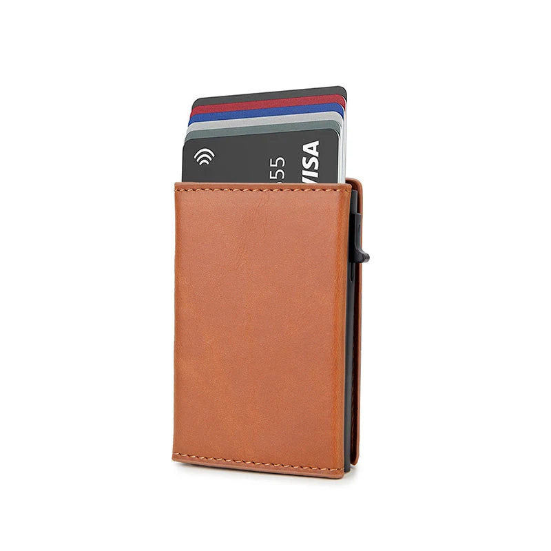 Rfid Carbon Fibe Airtag Wallets