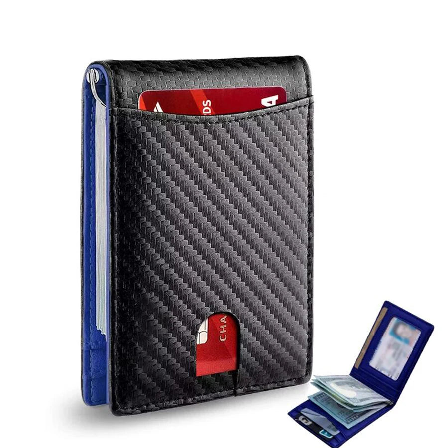 RFID Carbon Fiber Men's Wallet